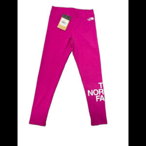 NEW GIRLS NORTHFACE LEGGINGS SZ XL